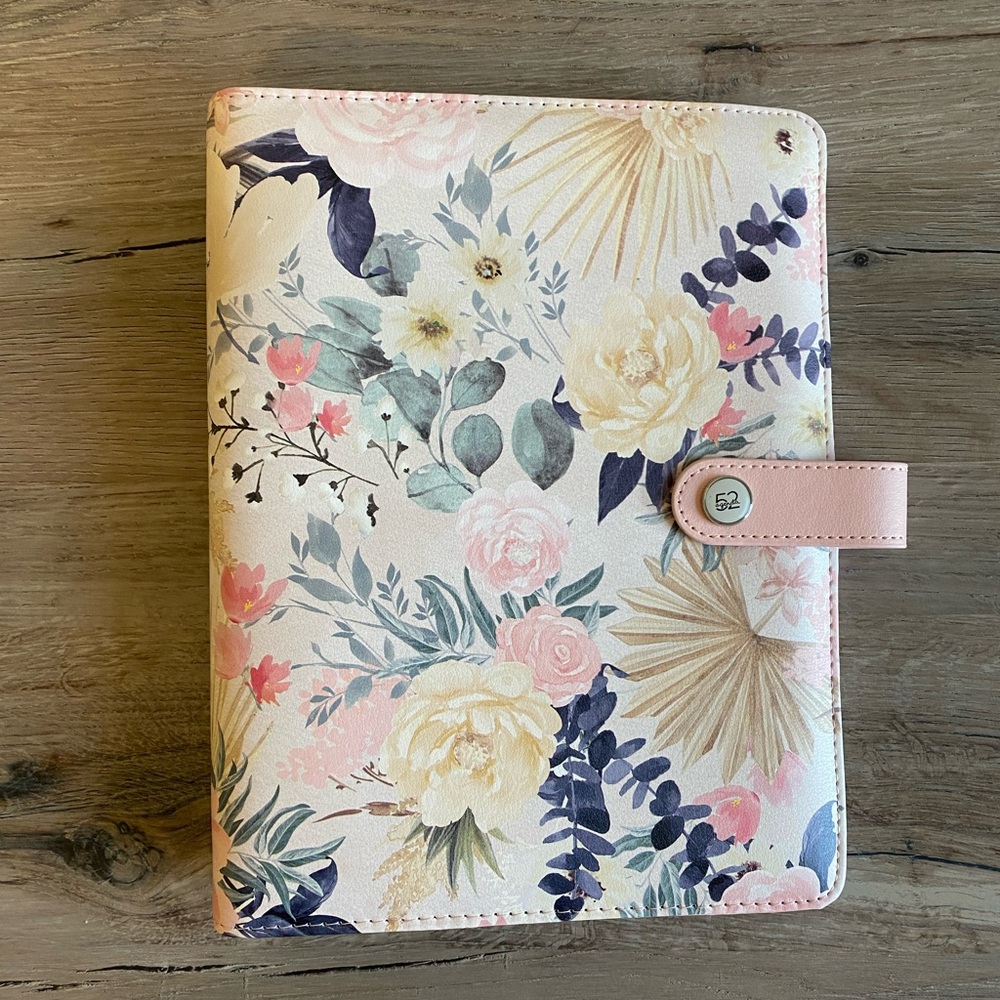Agenda 52 Floral Planner Binder